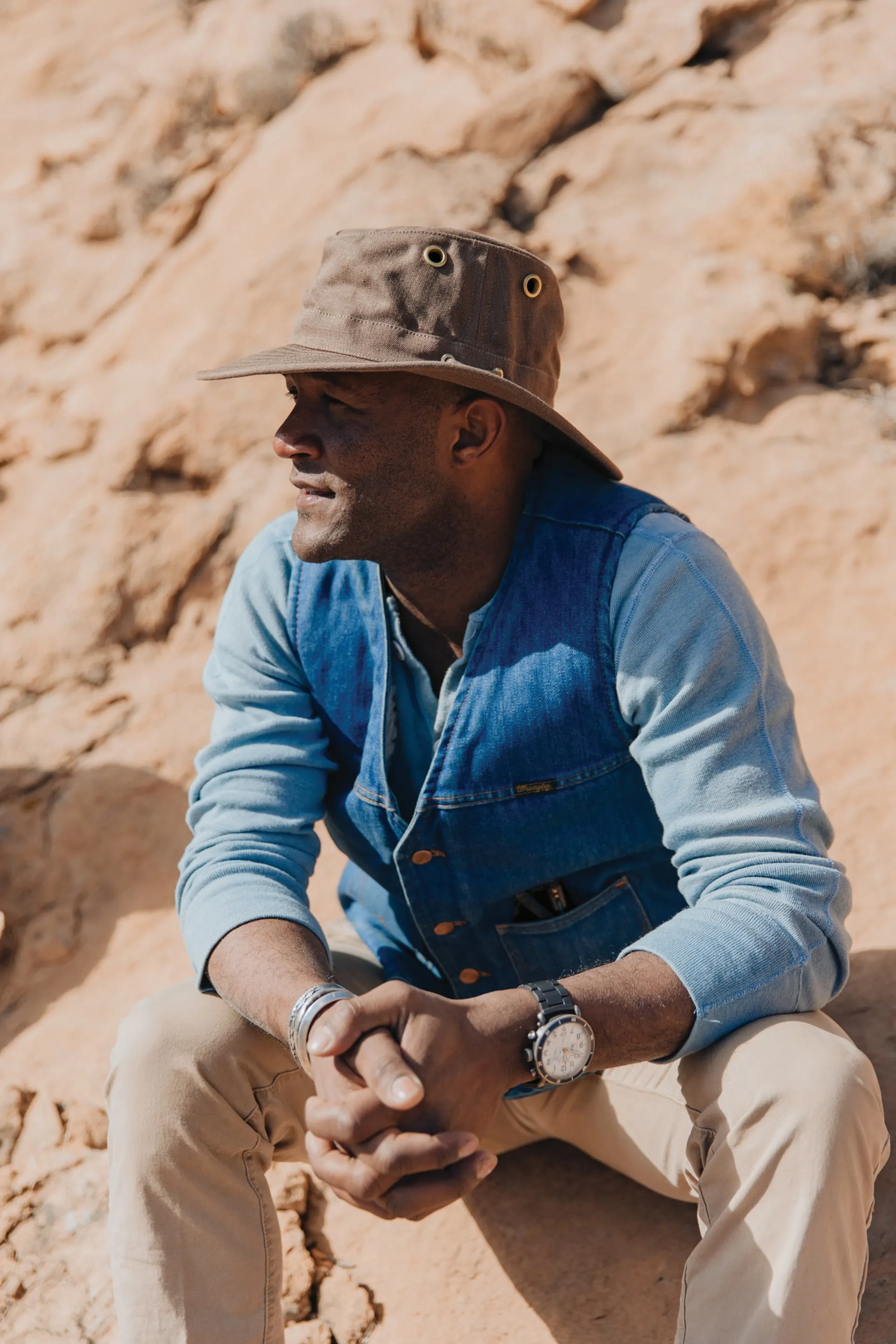 Tilley TH5 Hemp Hat Mocha