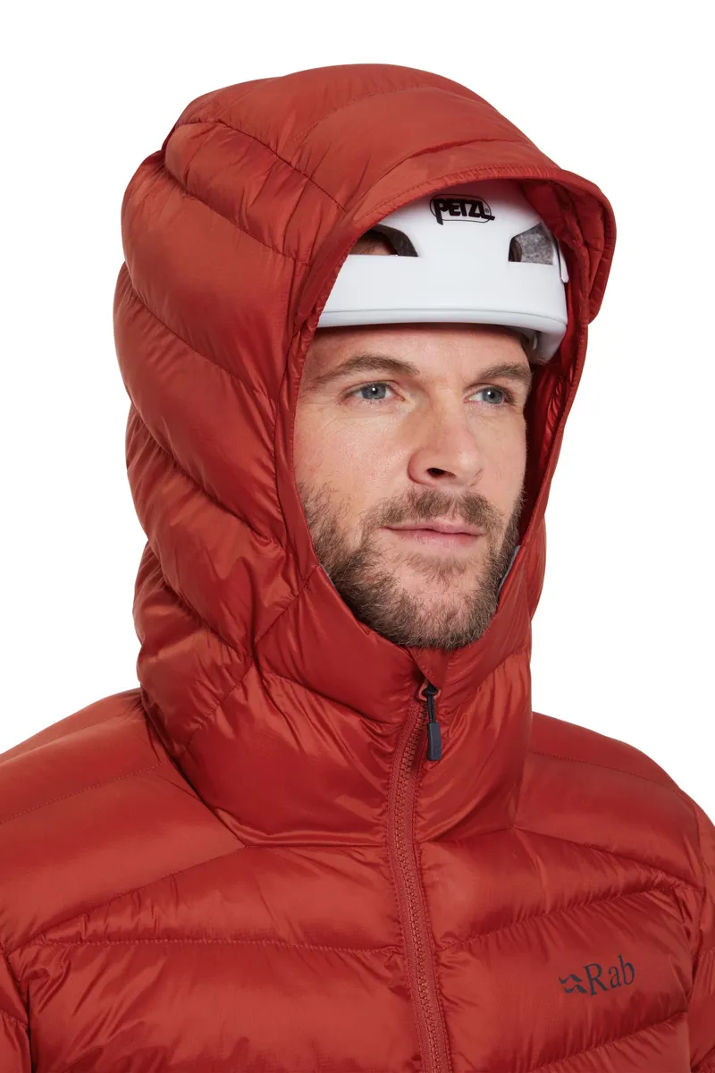 Rab Mens Nebitron Pro Jacket - Tuscan Red-4