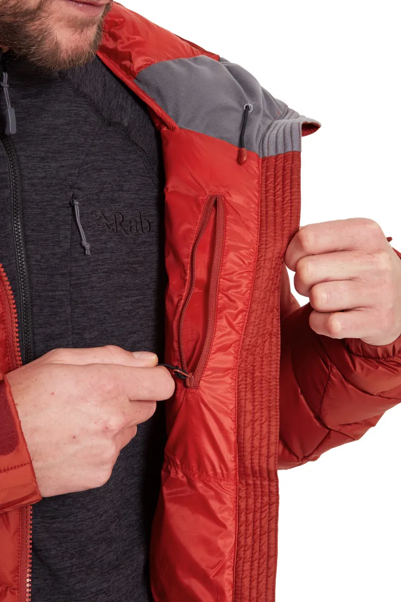 Rab Mens Nebitron Pro Jacket - Tuscan Red-7