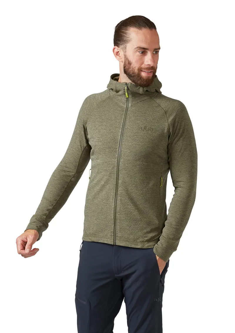 Rab Mens Nexus Hoody - Light Khaki-3