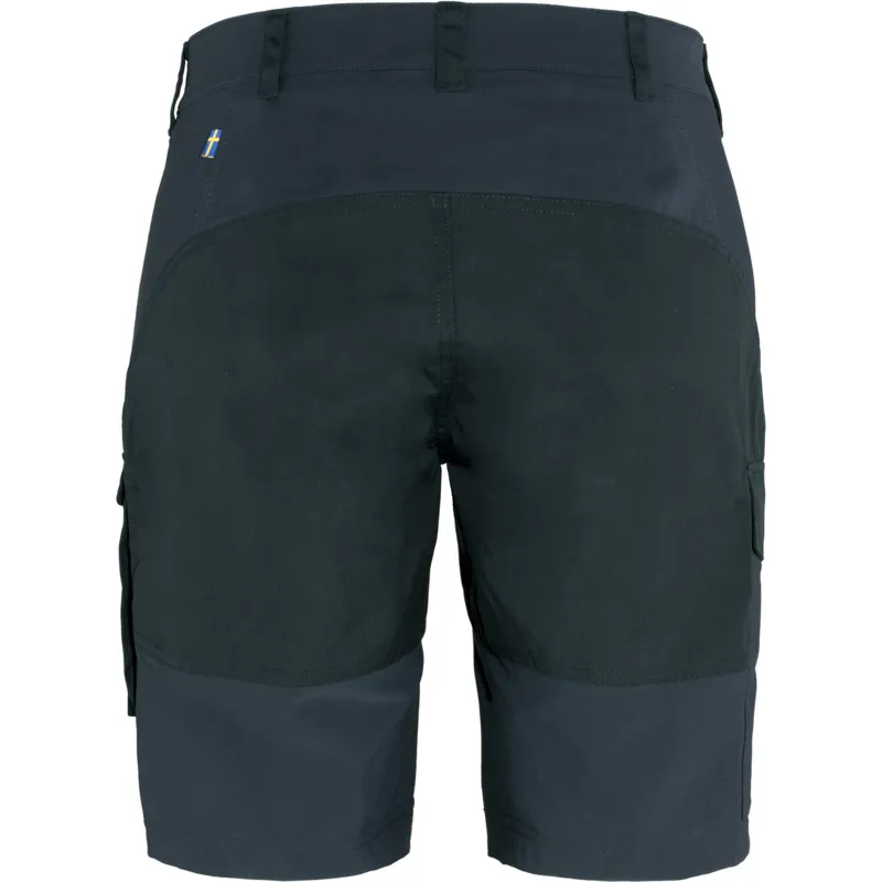 Fjallraven Womens Nikka Shorts - Curved Fit - Dark Navy-1
