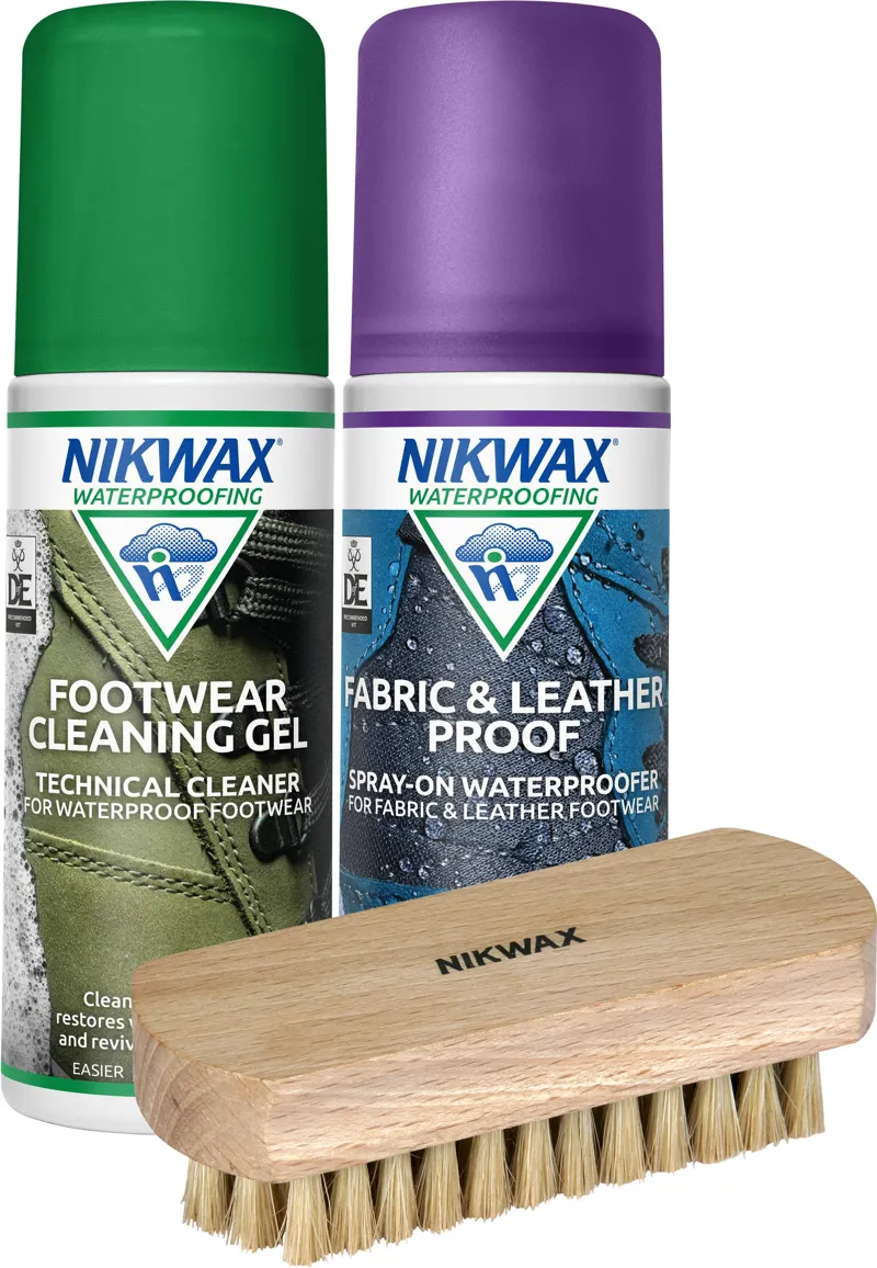 Nikwax Fabric and Leather Footwear Care Kit