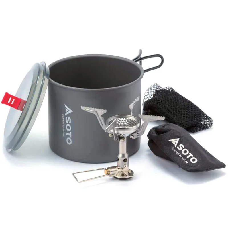 SOTO New River Pot and Amicus Stove Combo