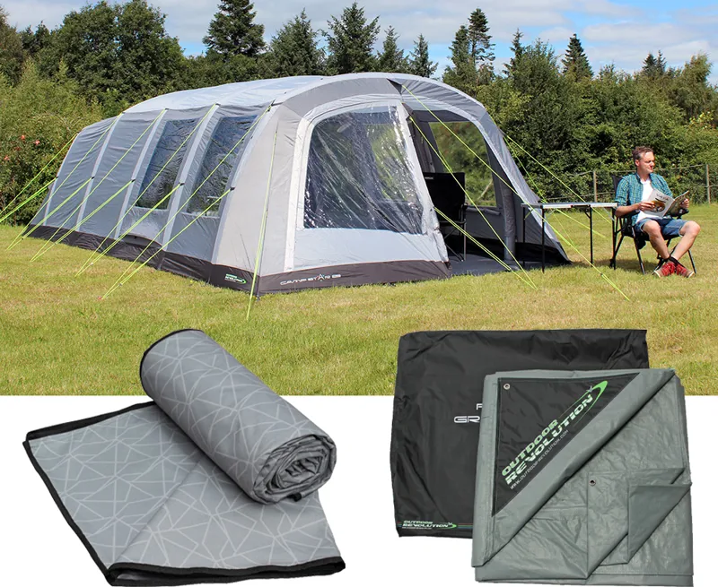 Outdoor Revolution Camp Star 600 Inflatable Tent Bundle Deal - DEMO MODEL