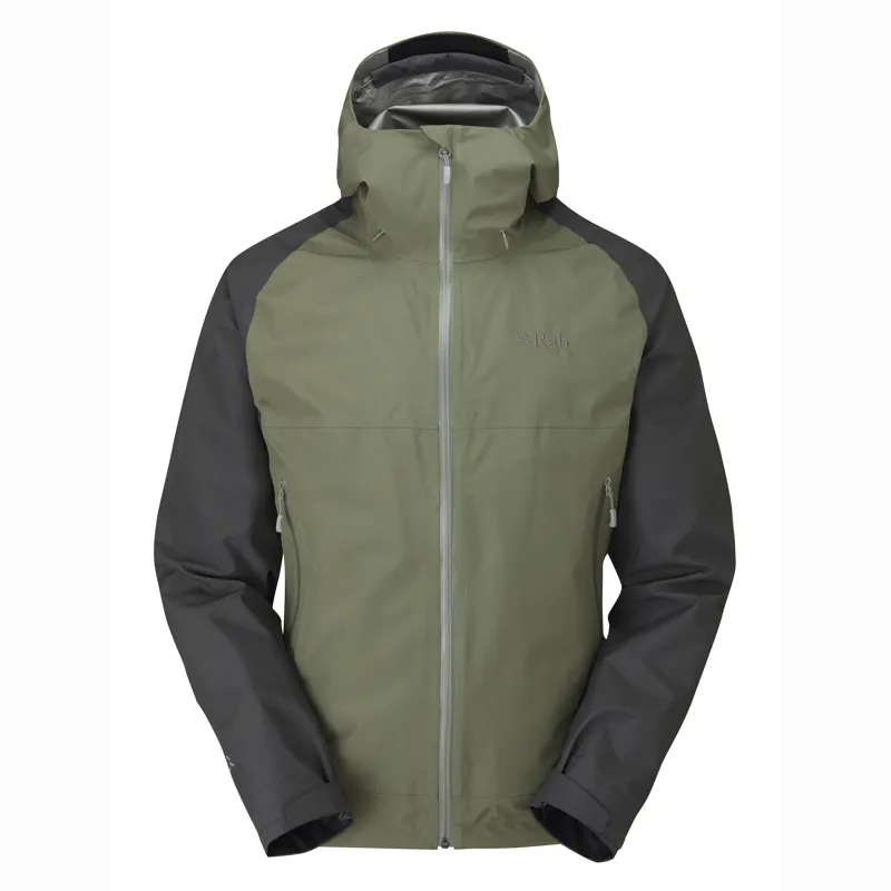 Rab Mens Namche Paclite Jacket - Graphene-Light Khaki