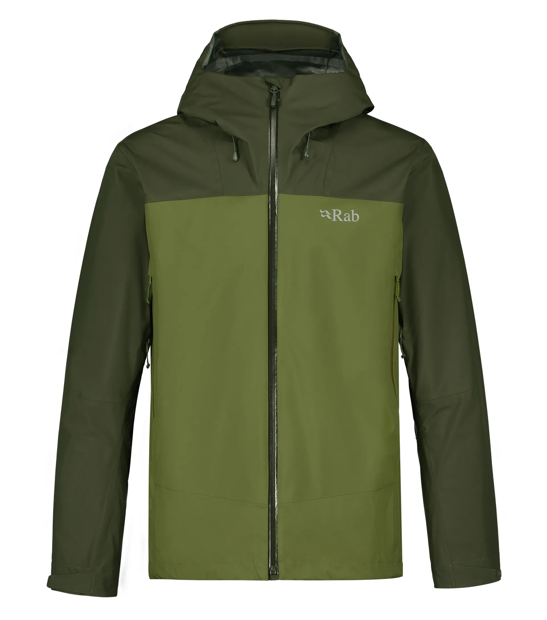Rab Arc Rab Softshell Waterproof Rab Mens Arc Eco Jacket Army-Chlorite Green