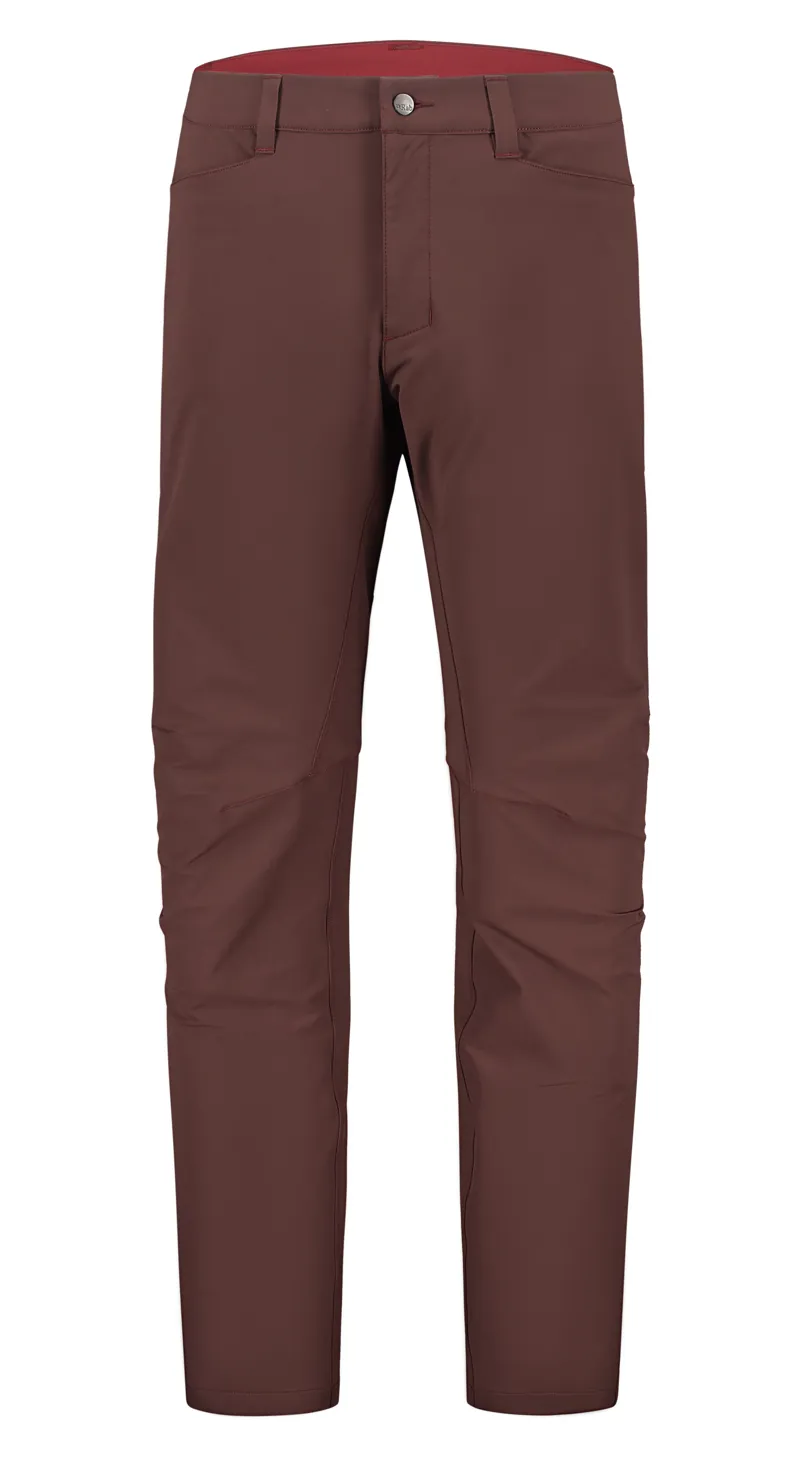 Rab Mens Capstone AS Softshell Trousers - Peat Brown