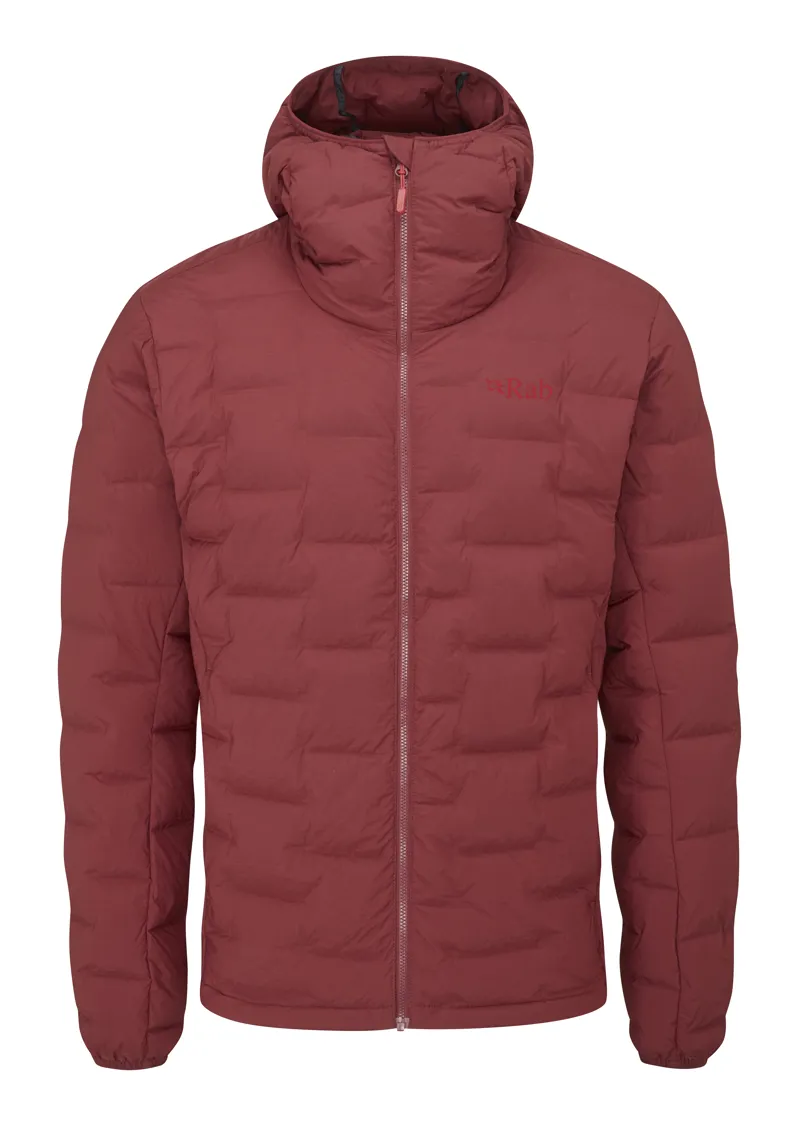 Rab Mens Cubit Stretch Down Hoody - Oxblood Red 