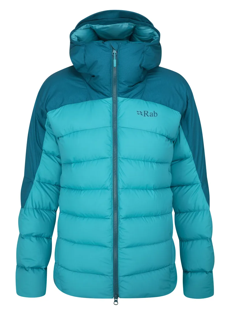 Rab Womens Infinity Alpine Jacket - Ultramarine-Aquamarine