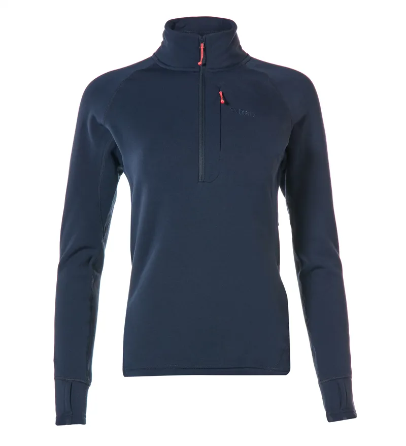 Rab Womens Power Stretch Pro Pull-On Fleece - Deep Ink