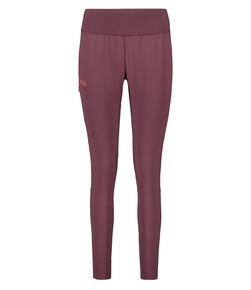 Rab Womens Rhombic Tights - Deep Heather