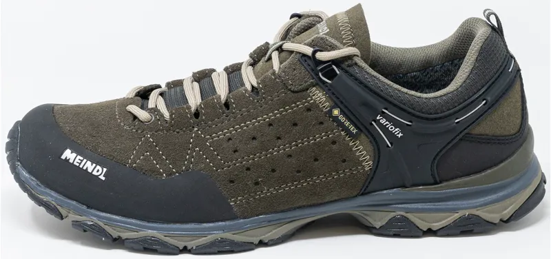 Meindl Mens Ontario GTX Shoes - Black-Brown-4