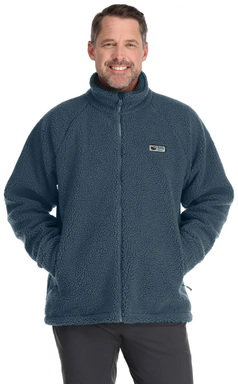 Rab Mens Original Pile Jacket - Orion Blue-1