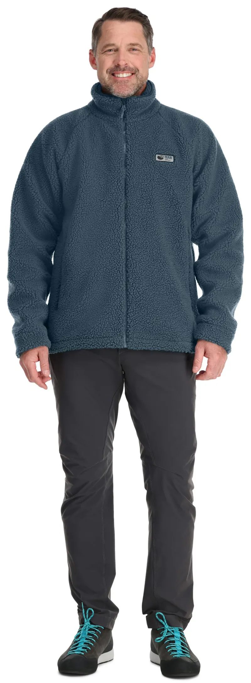 Rab Mens Original Pile Jacket - Orion Blue-3