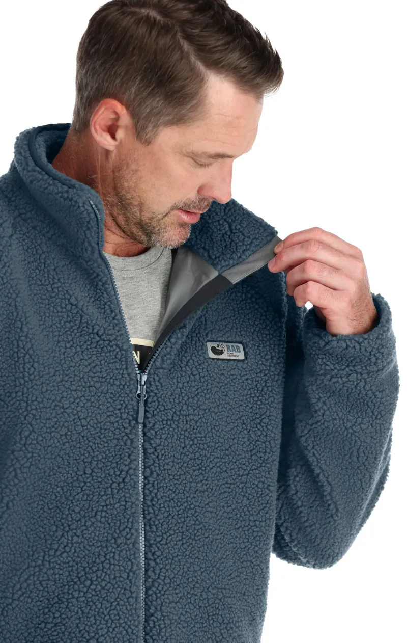 Rab Mens Original Pile Jacket - Orion Blue-7