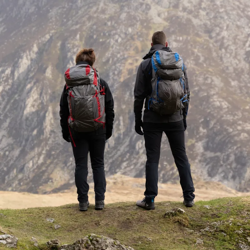 Osprey Womens Eja Pro 55 Rucksack - Dale Grey-Poinsettia Red-4