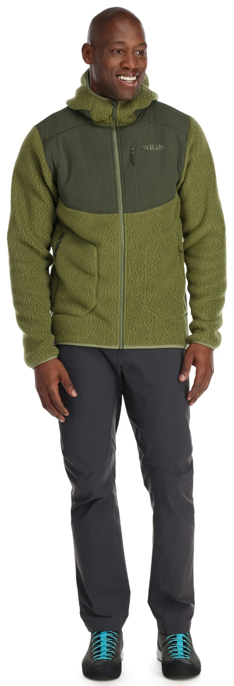 Rab Mens Outpost Hoody - Chlorite Green-4