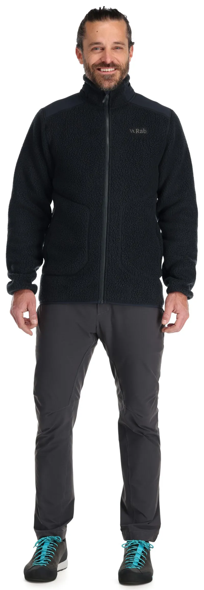 Rab Mens Outpost Jacket - Beluga-4