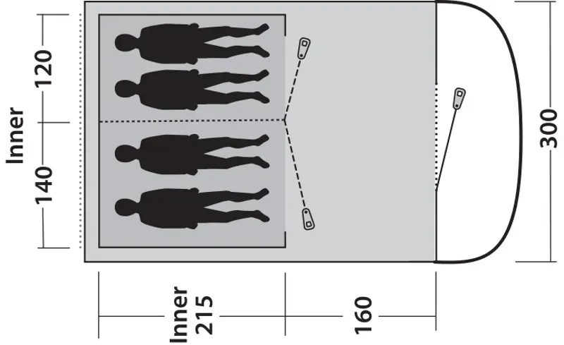 Outwell Sky 4 Tent-1
