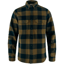 Fjallraven Mens Ovik Heavy Flannel Shirt - Wood Brown Dark Navy