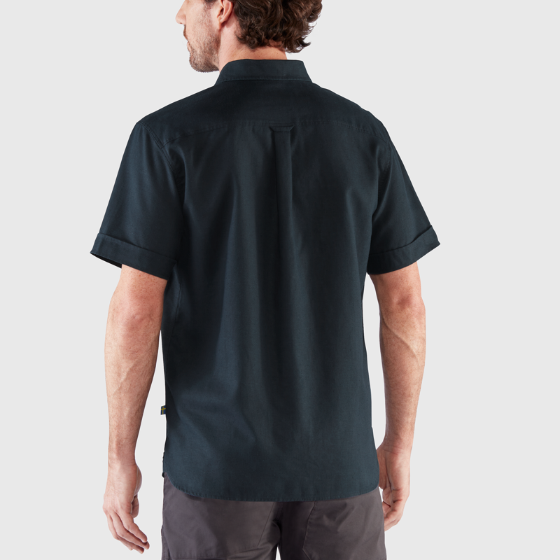 Fjallraven Mens Ovik Travel SS Shirt - Green-6