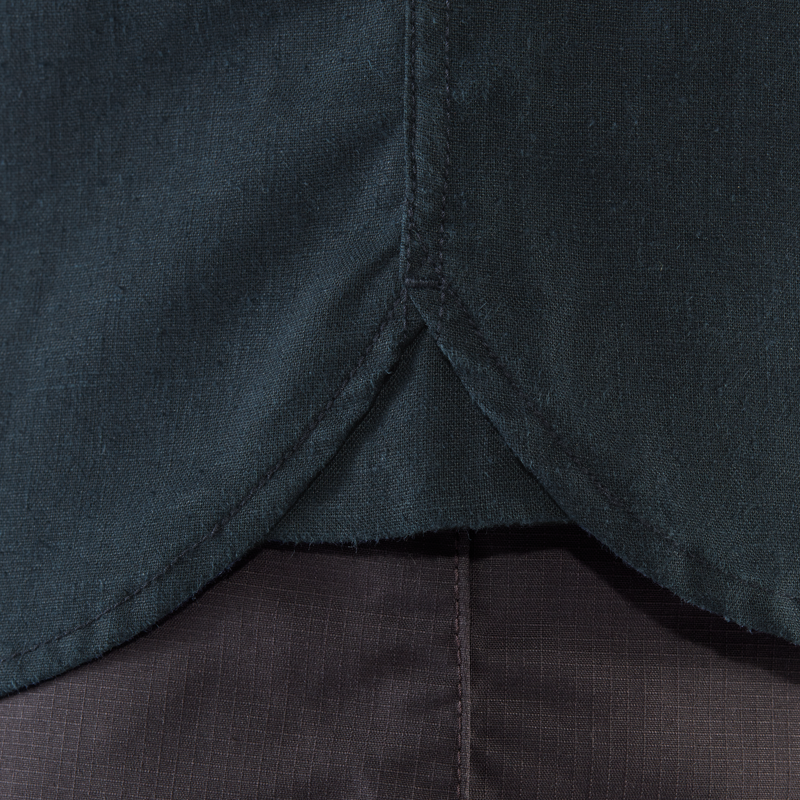 Fjallraven Mens Ovik Travel SS Shirt - Green-9