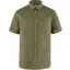 Fjallraven Mens Ovik Travel SS Shirt - Green
