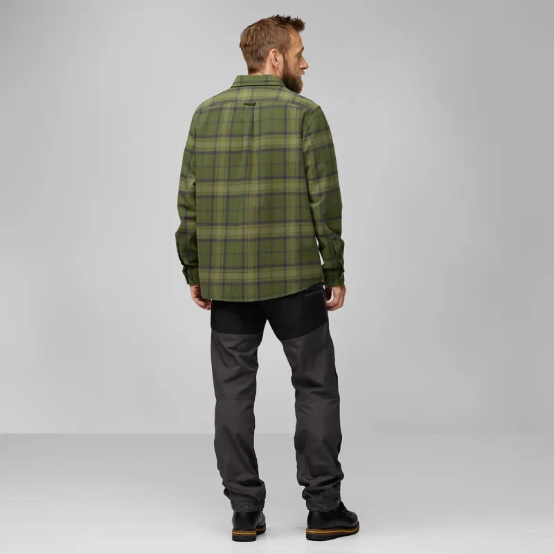 Fjallraven Mens Ovik Twill Shirt - Dark Navy Basalt-4
