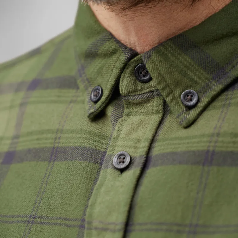 Fjallraven Mens Ovik Twill Shirt - Dark Navy Basalt-5