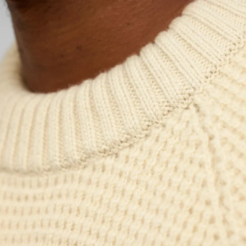 Fjallraven Mens Ovik Waffle Knit - Black Oak-6