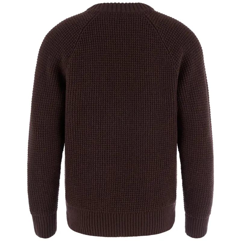 Fjallraven Mens Ovik Waffle Knit - Black Oak-1