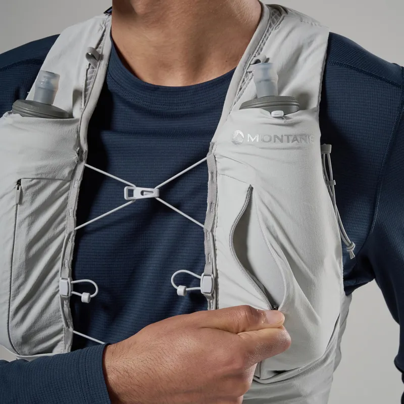 Montane Gecko VP 12+ Running Vest - Platinum-11