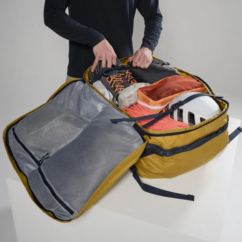 Montane Transition Duffel 100L - Ginkgo Gold-9