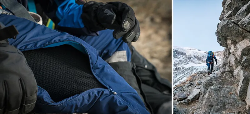 Paramo Mens Enduro Tour Trousers - Black-Dyneema-8