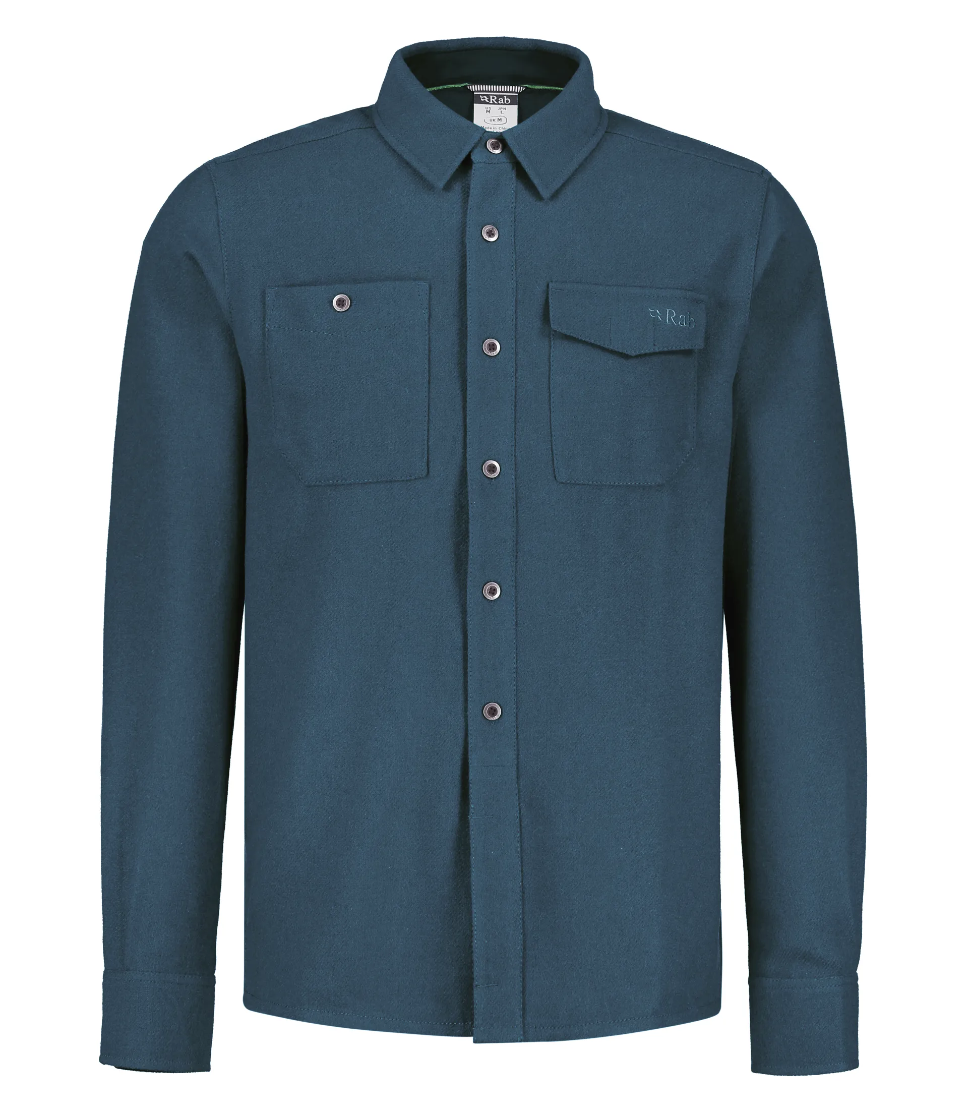 Rab Mens Perimeter Shirt Orion Blue
