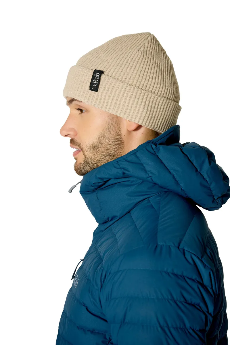 Rab Perimeter Rolled Beanie - Tempest Blue-1