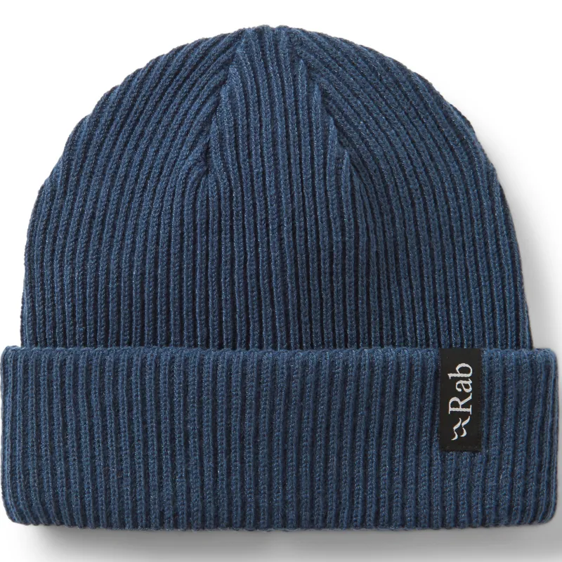 Rab Perimeter Rolled Beanie - Tempest Blue