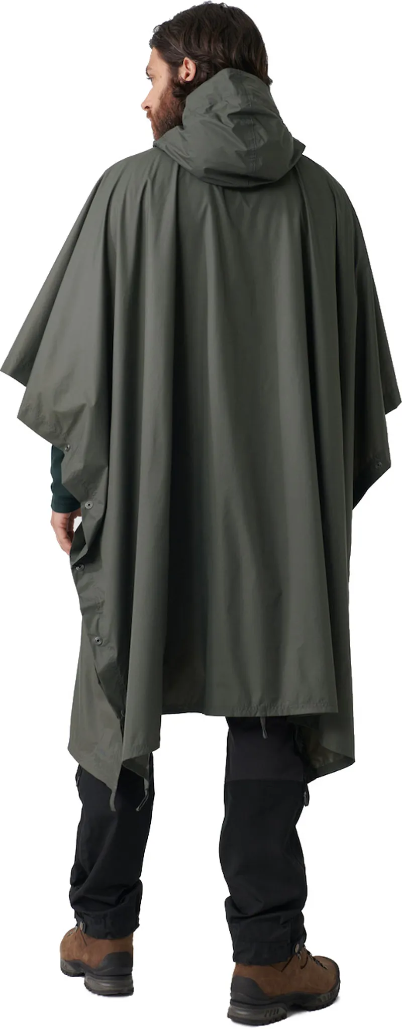 Fjallraven Poncho - Graphite-4
