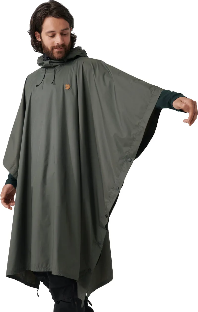 Fjallraven Poncho - Safety Orange-2