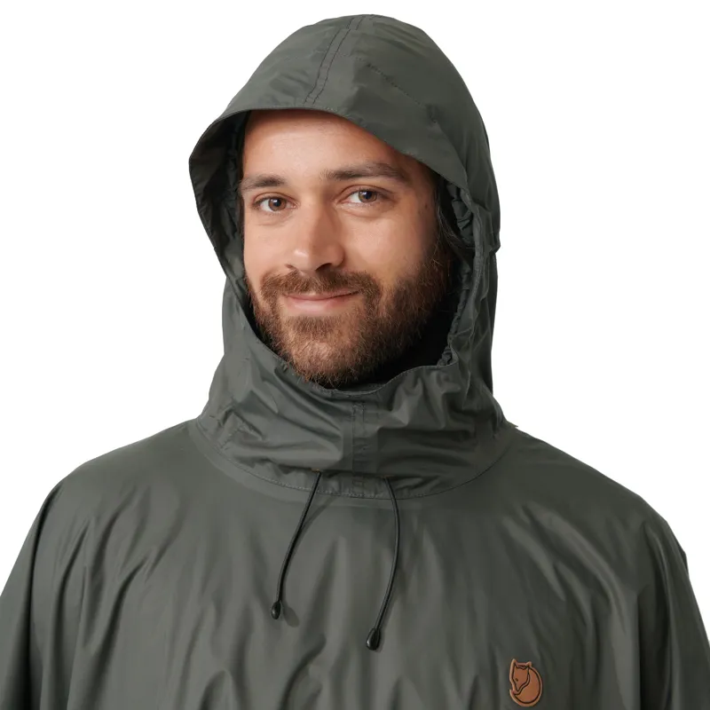 Fjallraven Poncho - Safety Orange-4
