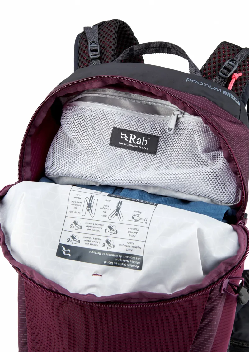 Rab Womens Protium 25 ND Rucksack - Mulberry - S-8
