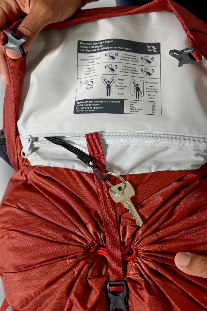 Rab Protium 35 Rucksack - Tuscan Red-11