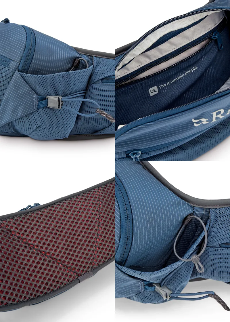 Rab Protium 6 Waist Pack - Tempest Blue-11