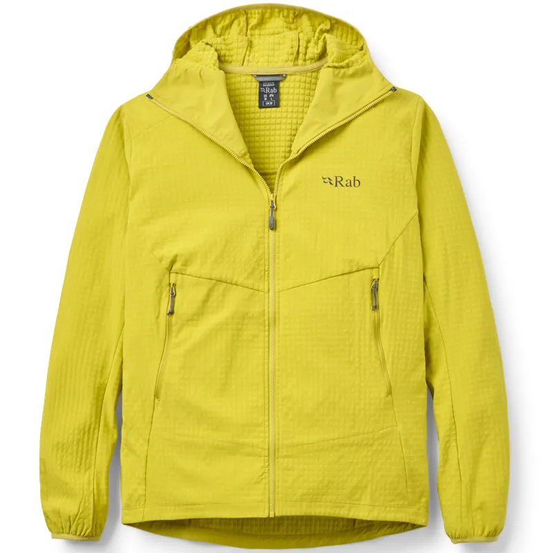 Rab Mens Quantra Pro Hoody - Dark Pollen