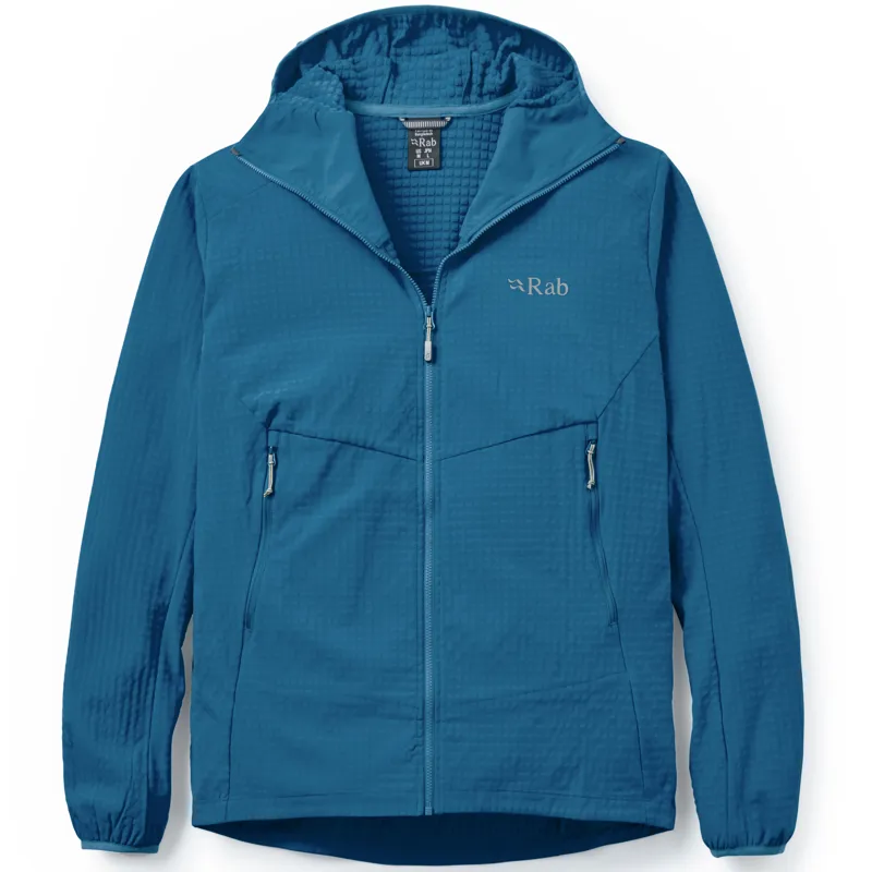 Rab Mens Quantra Pro Hoody - Tempest Blue