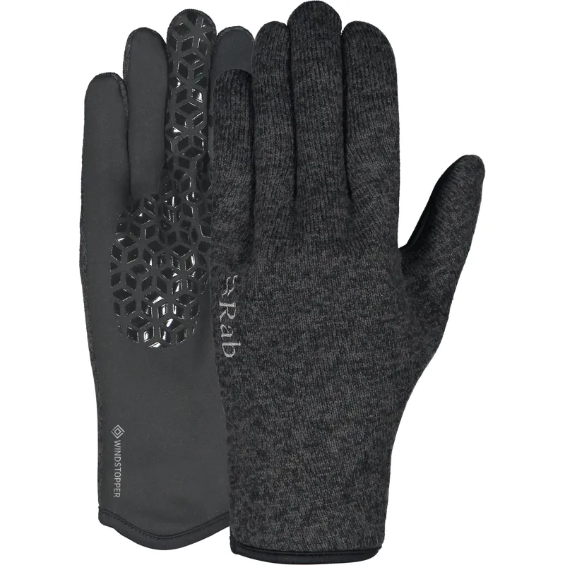 Rab Quest Windstopper Gloves - Anthracite