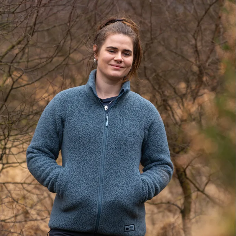 Rab Womens Shearling Jacket - Orion Blue-2