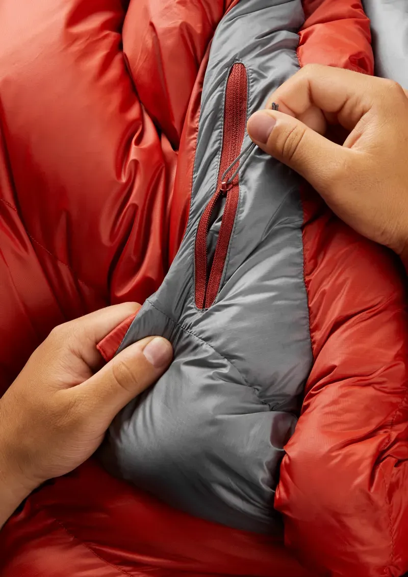 Rab Alpine 600 Sleeping Bag - Left-Zip - Regular-9