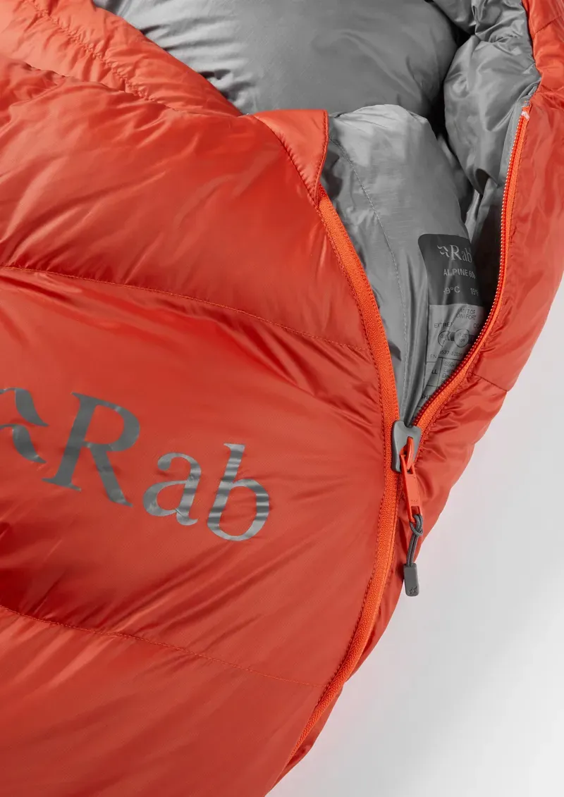 Rab Alpine 600 Sleeping Bag - Left-Zip - Regular-7