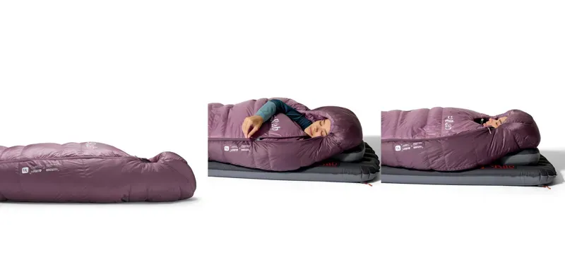 Rab Womens Alpine -18C Sleeping Bag - Regular-5